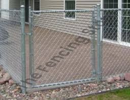 Chain wire gates, Residential Fencing, single