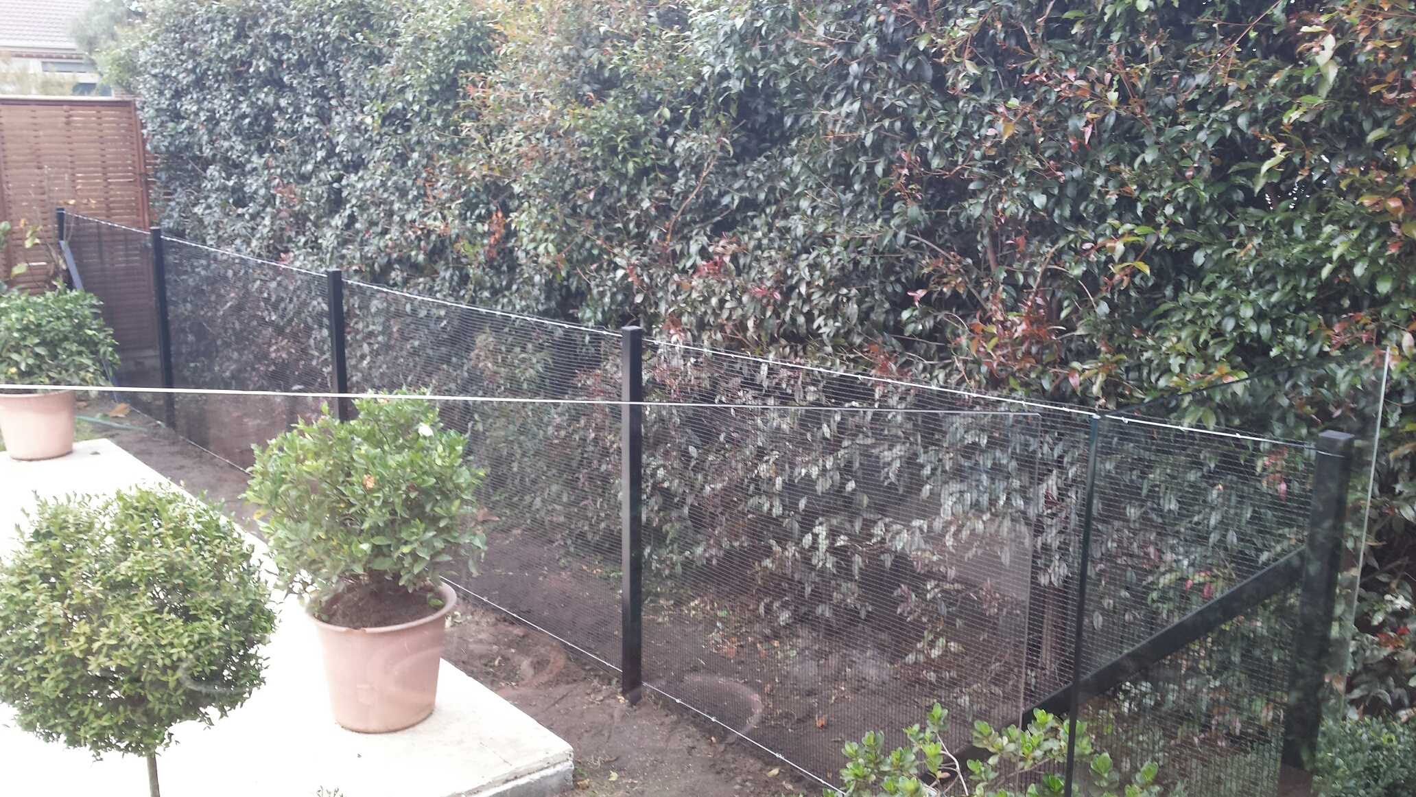 PVC Coated Welded Wire Mesh - Pool Fencing