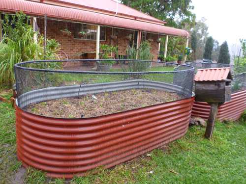 Garden bed protection